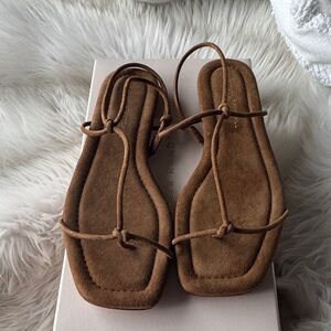 NEW LISTING! Loeffler Randall Brown suede sandals